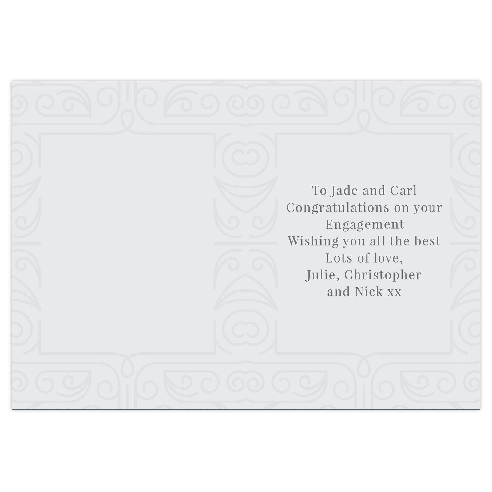 Personalised Congratulations Card