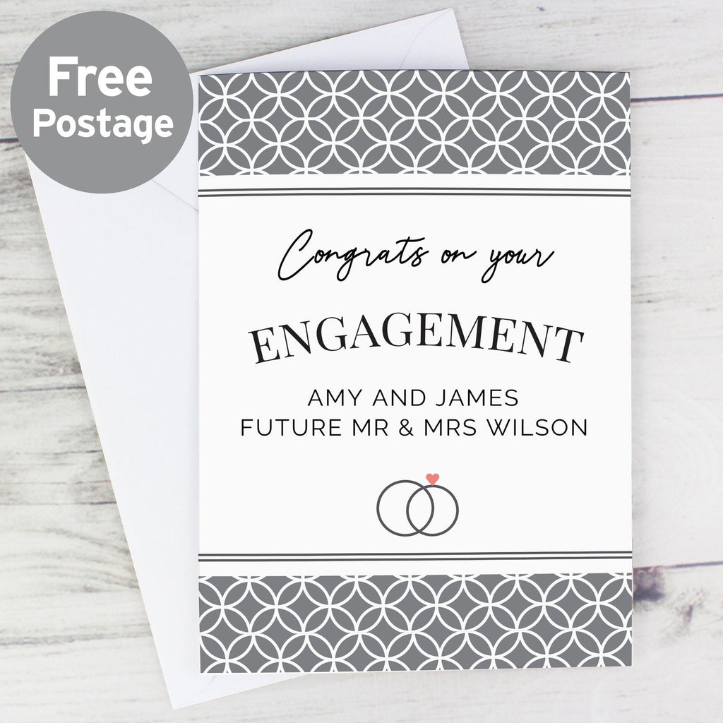 Personalised Couple Congratulations Card