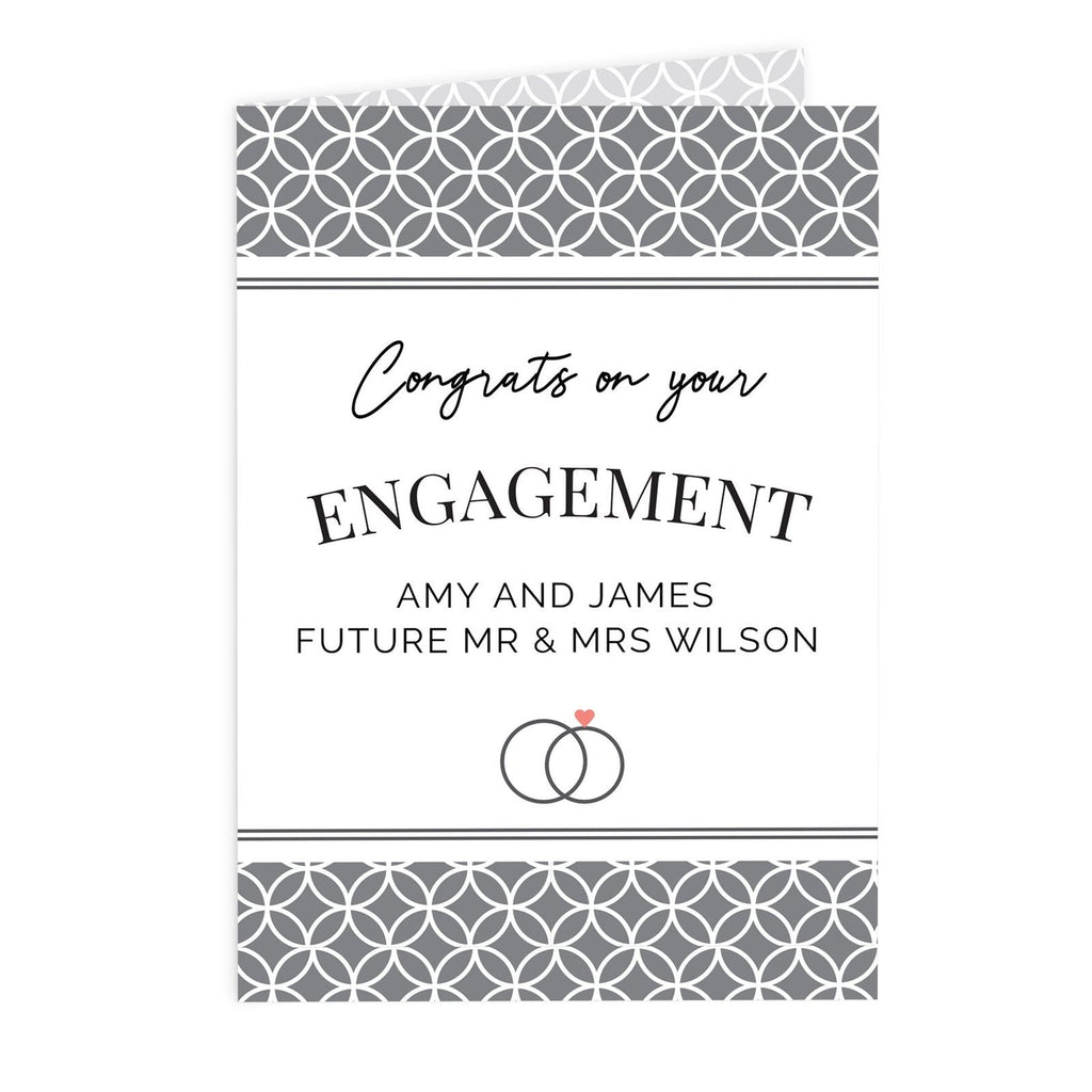 Personalised Couple Congratulations Card