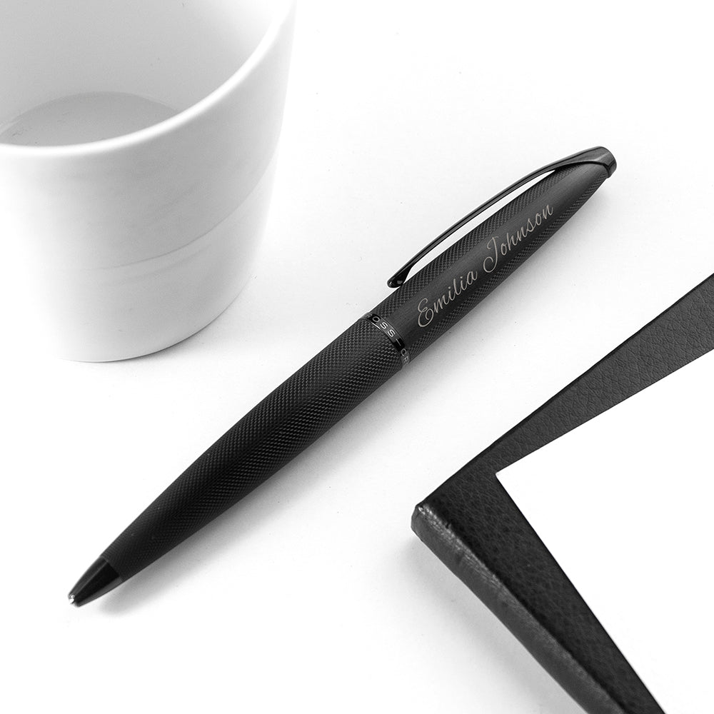 Personalised Cross Atx Pen In Black