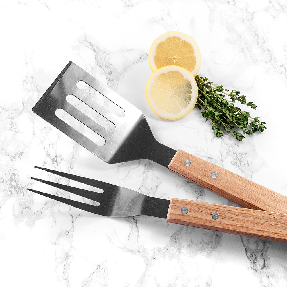 Personalised Dad's Bbq Tool Kit