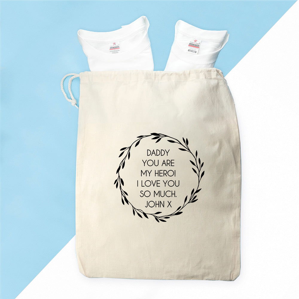 Personalised Daddy And Me Here Comes Trouble White T-Shirts