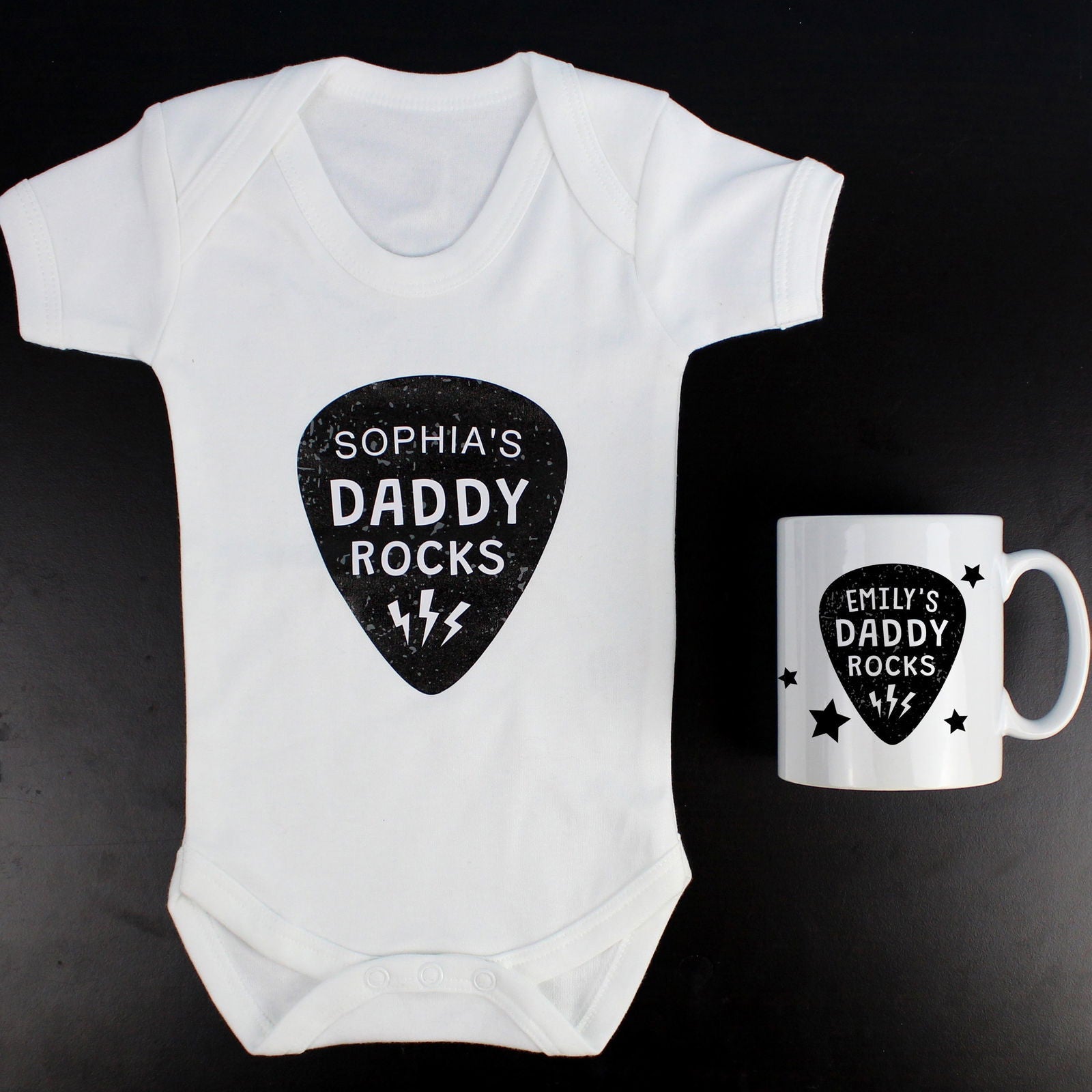 Personalised Daddy Rocks Mug