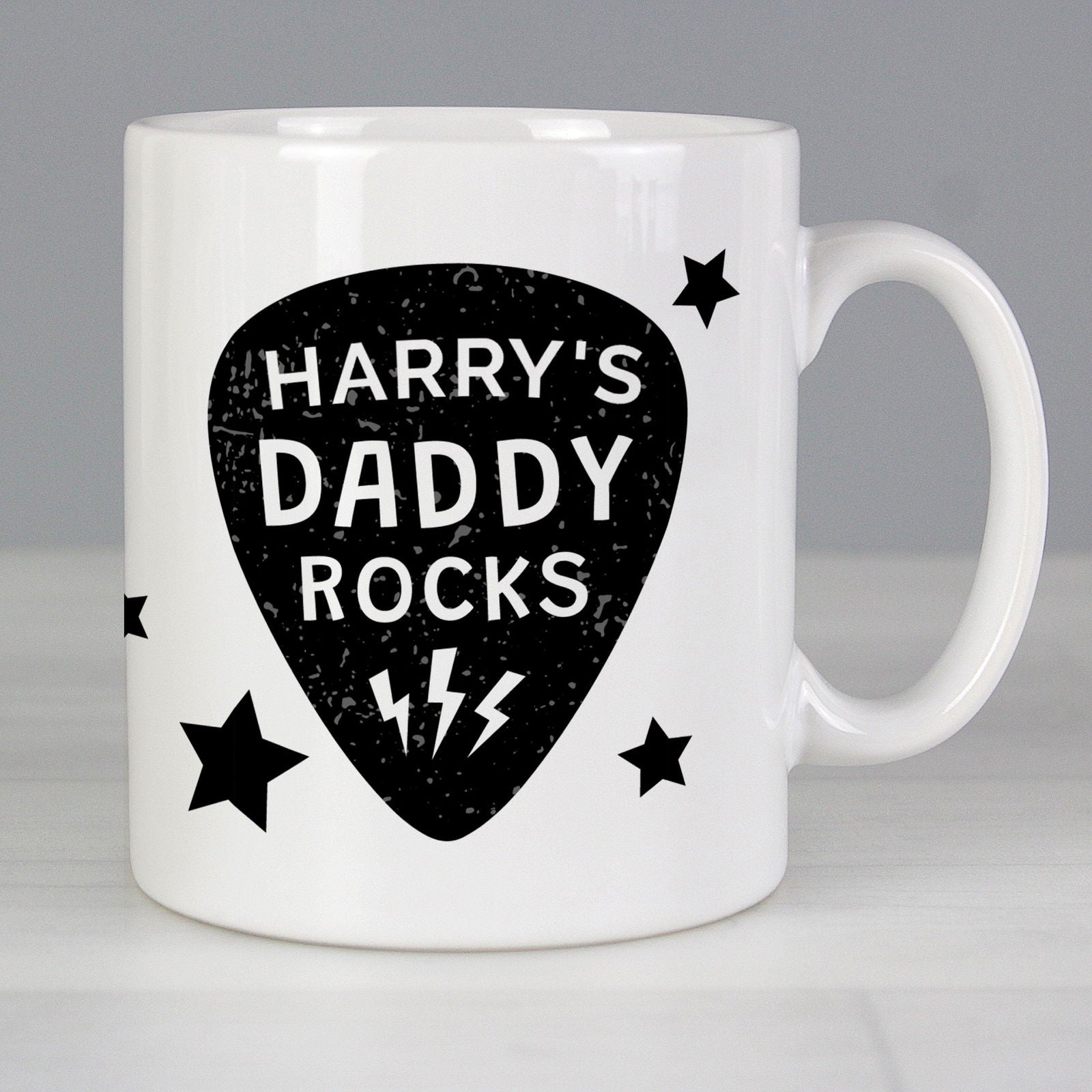 Personalised Daddy Rocks Mug