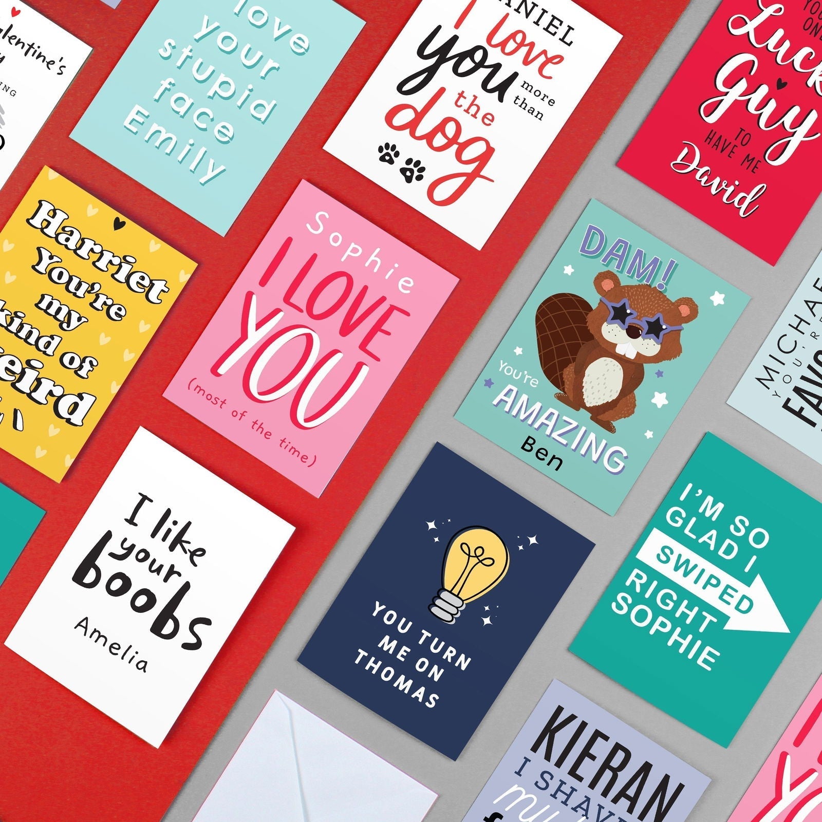 Personalised Dam You're Amazing Card