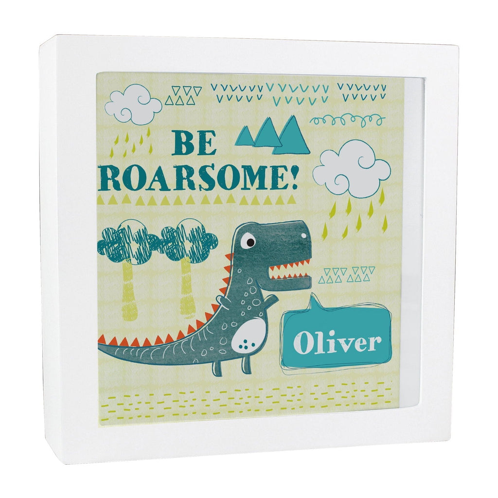 Personalised Dinosaur Fund And Keepsake Box