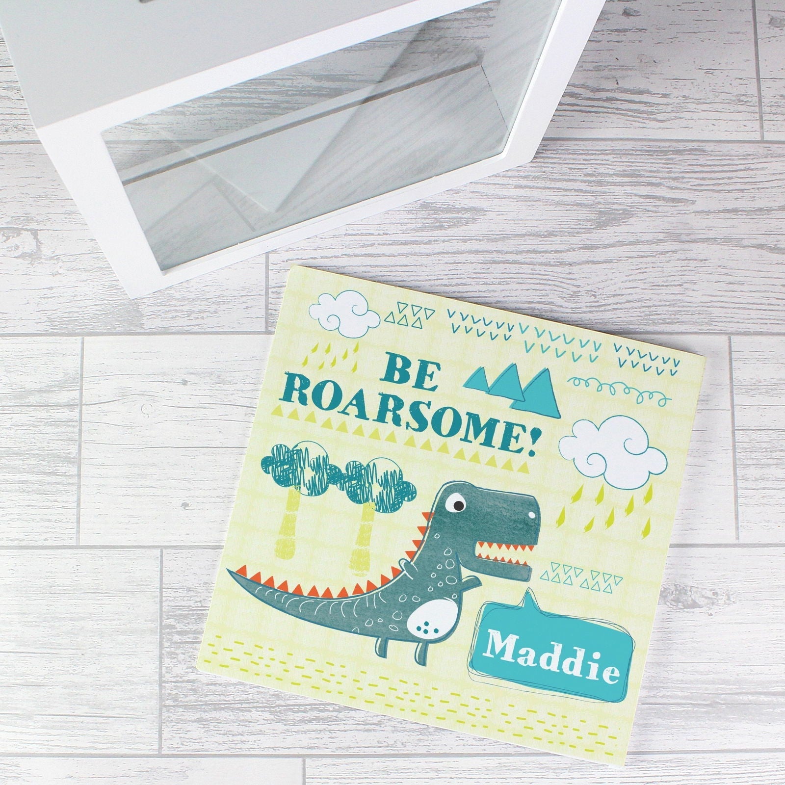 Personalised Dinosaur Fund And Keepsake Box