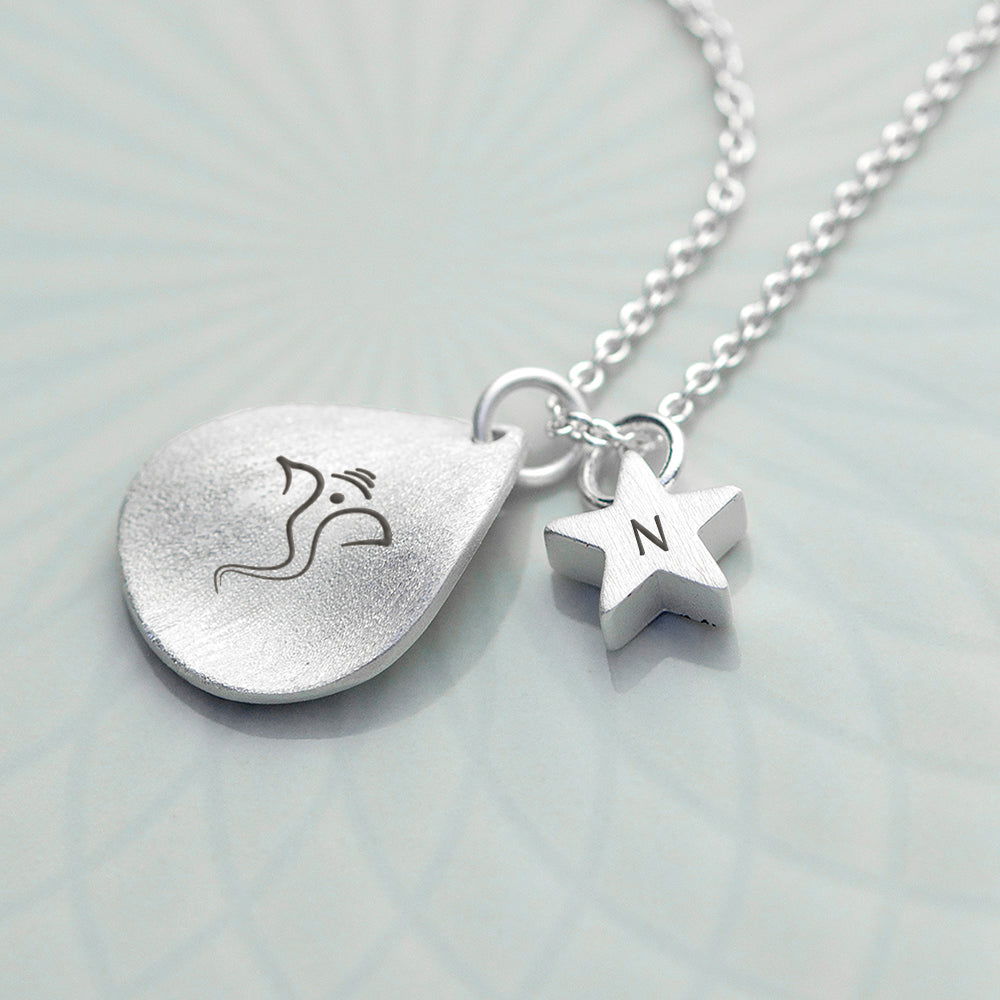 Personalised Diwali Petal Ganesh Necklace