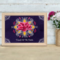 Personalised Diwali Rangoli Framed Print