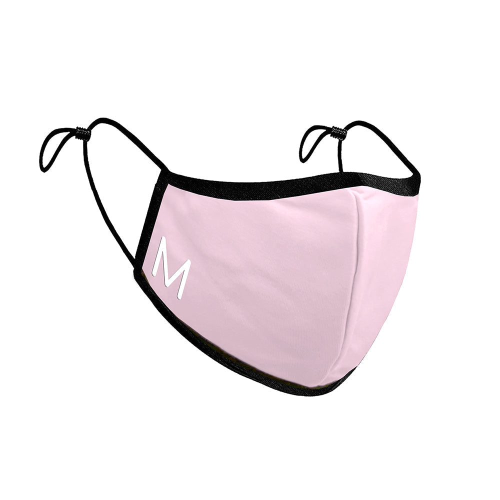 Personalised Face Covering In Rose