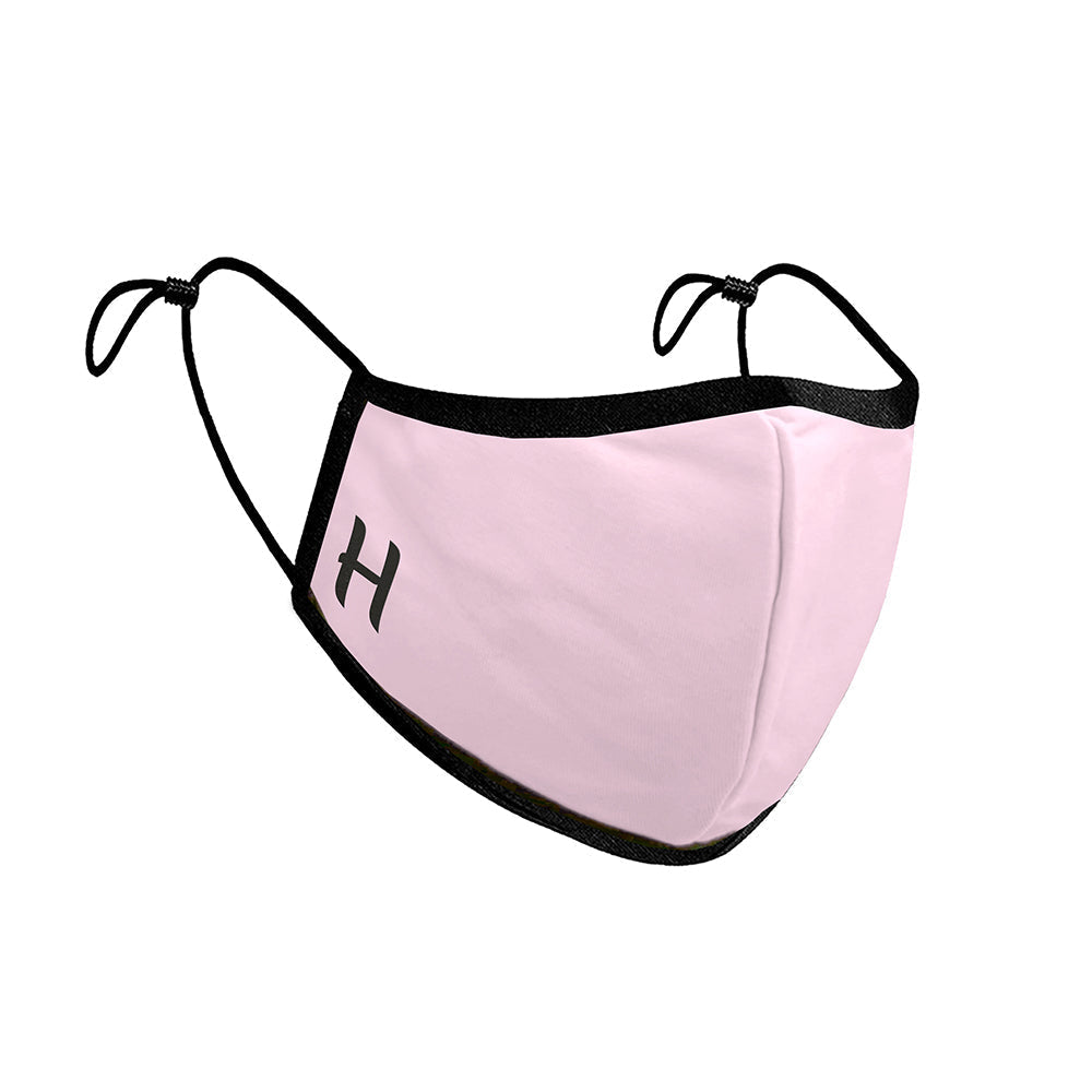 Personalised Face Covering In Rose