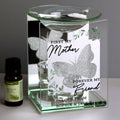 Personalised 'First My Mother' Butterfly Oil Burner