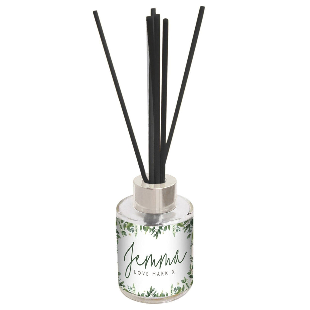 Personalised Floral Reed Diffuser