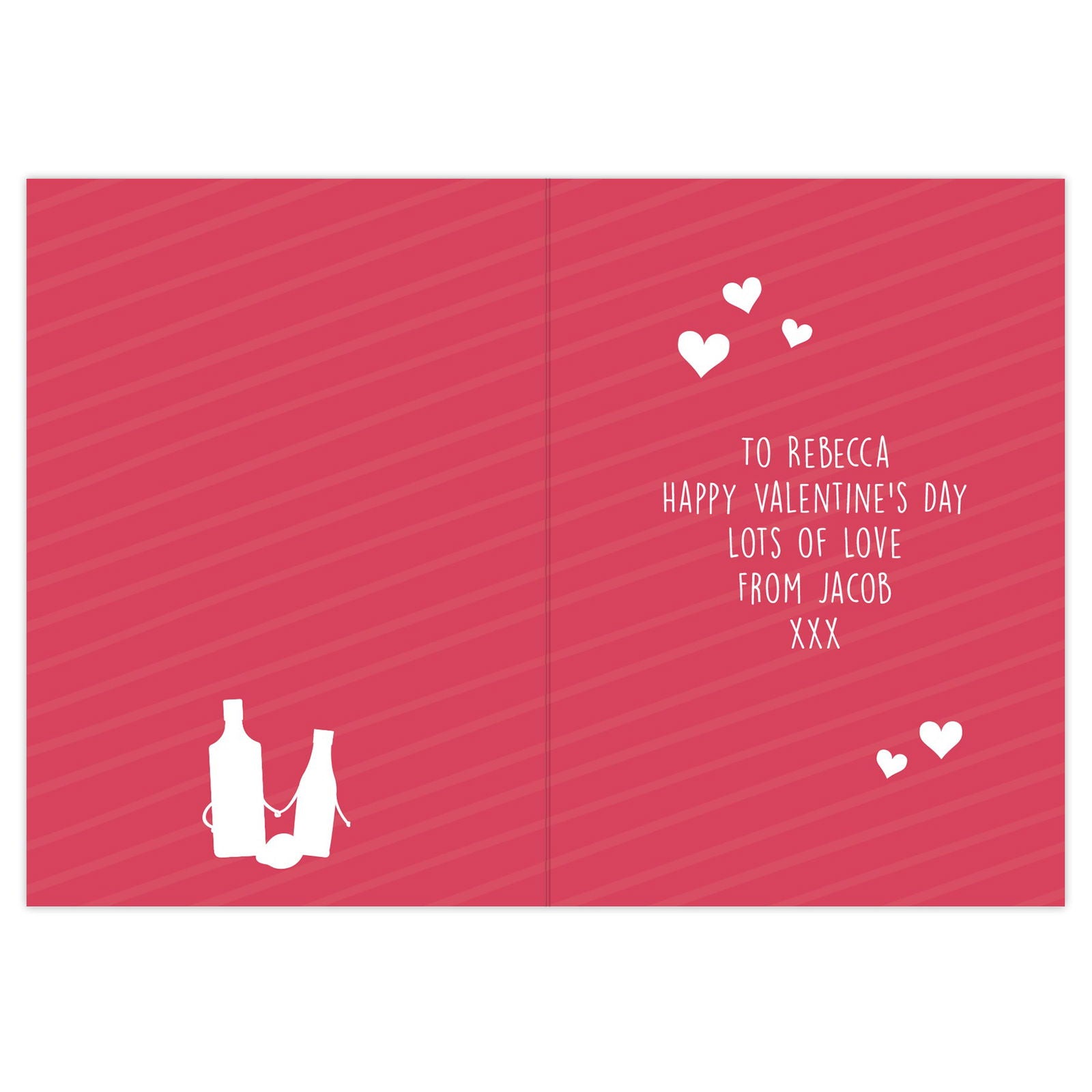 Personalised 'Gin To My Tonic' Card