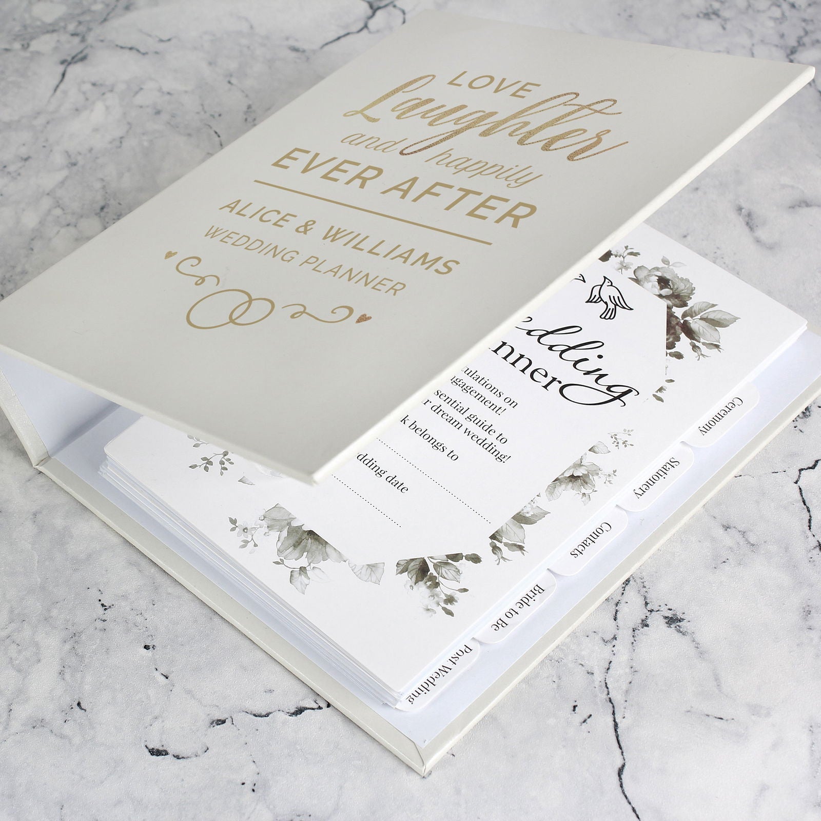 Personalised 'Happily Ever After' Wedding Planner