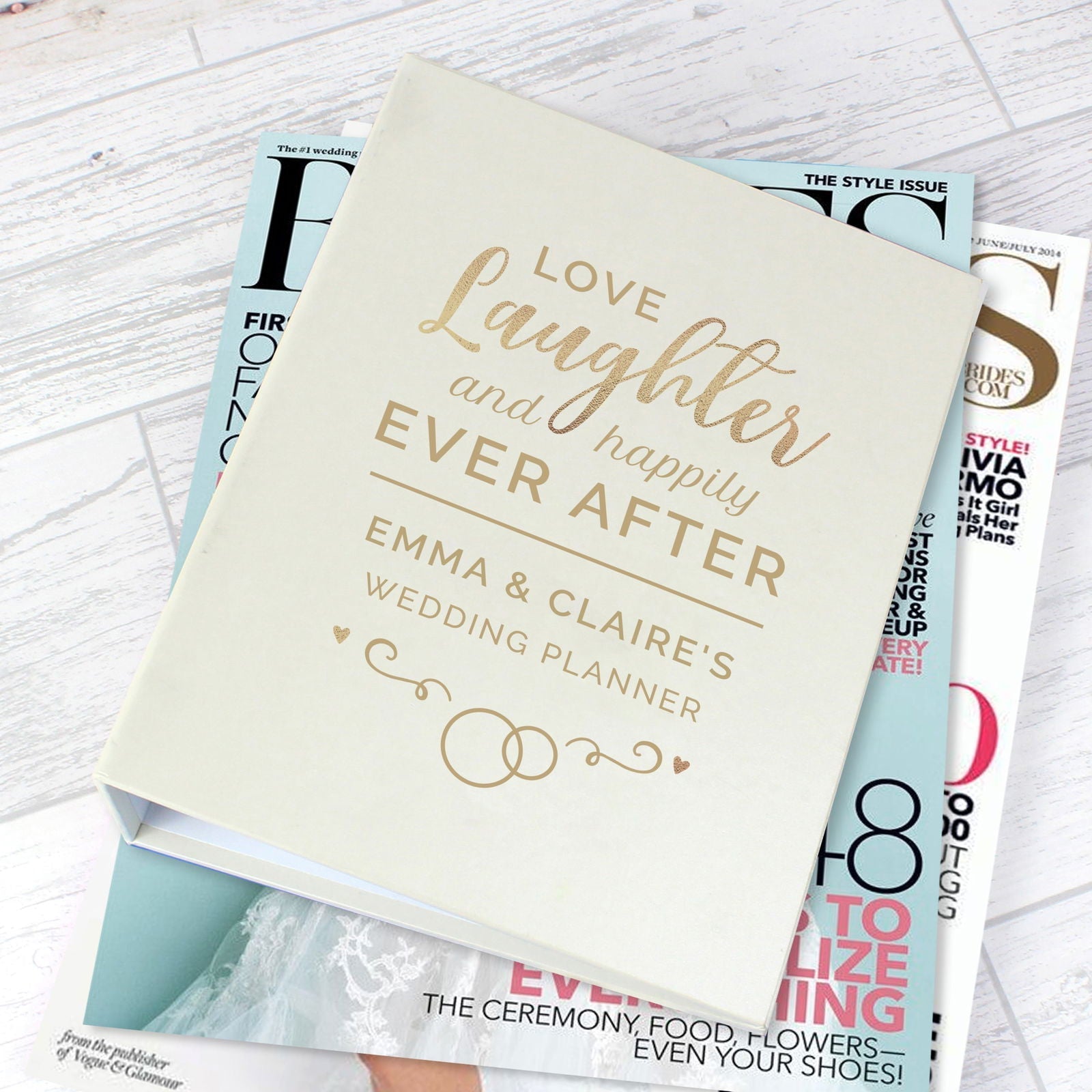 Personalised 'Happily Ever After' Wedding Planner