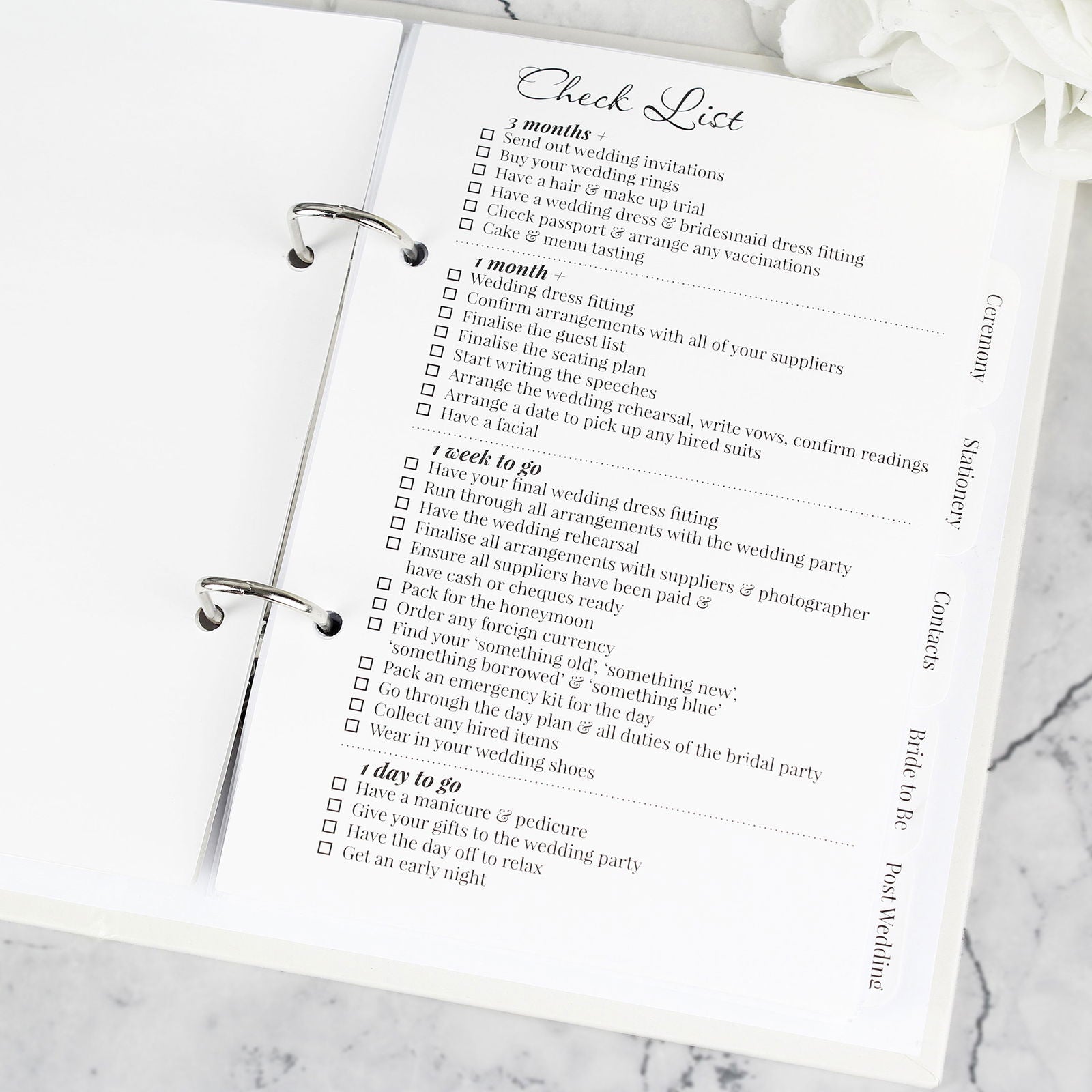 Personalised 'Happily Ever After' Wedding Planner
