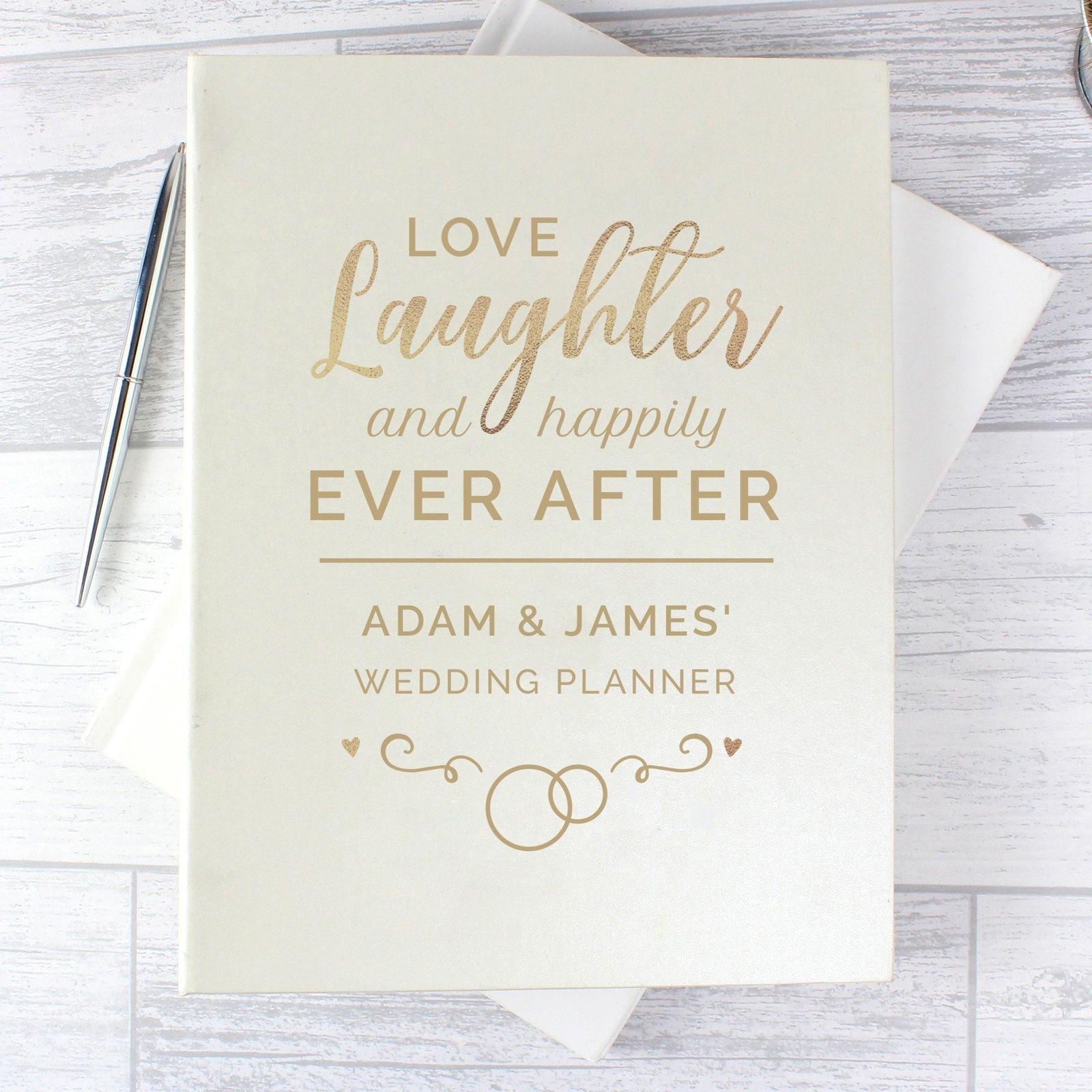 Personalised 'Happily Ever After' Wedding Planner