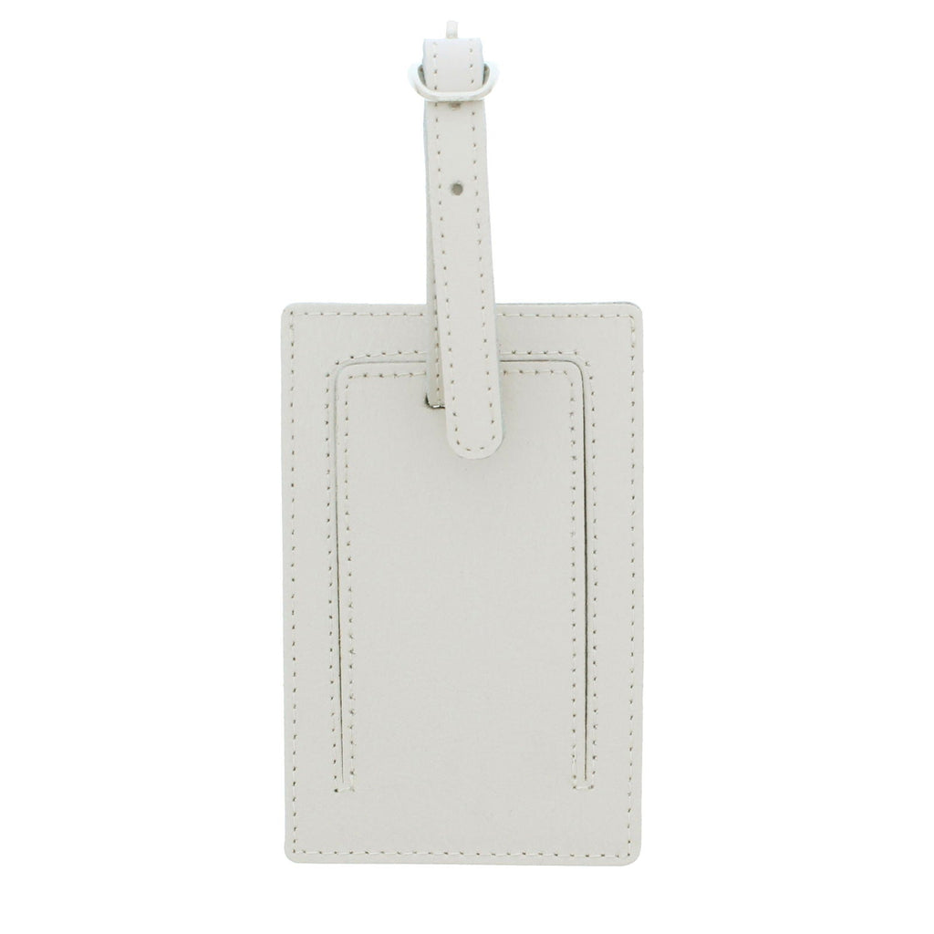 Personalised 'Lifetime Of Adventures' Cream Luggage Tag