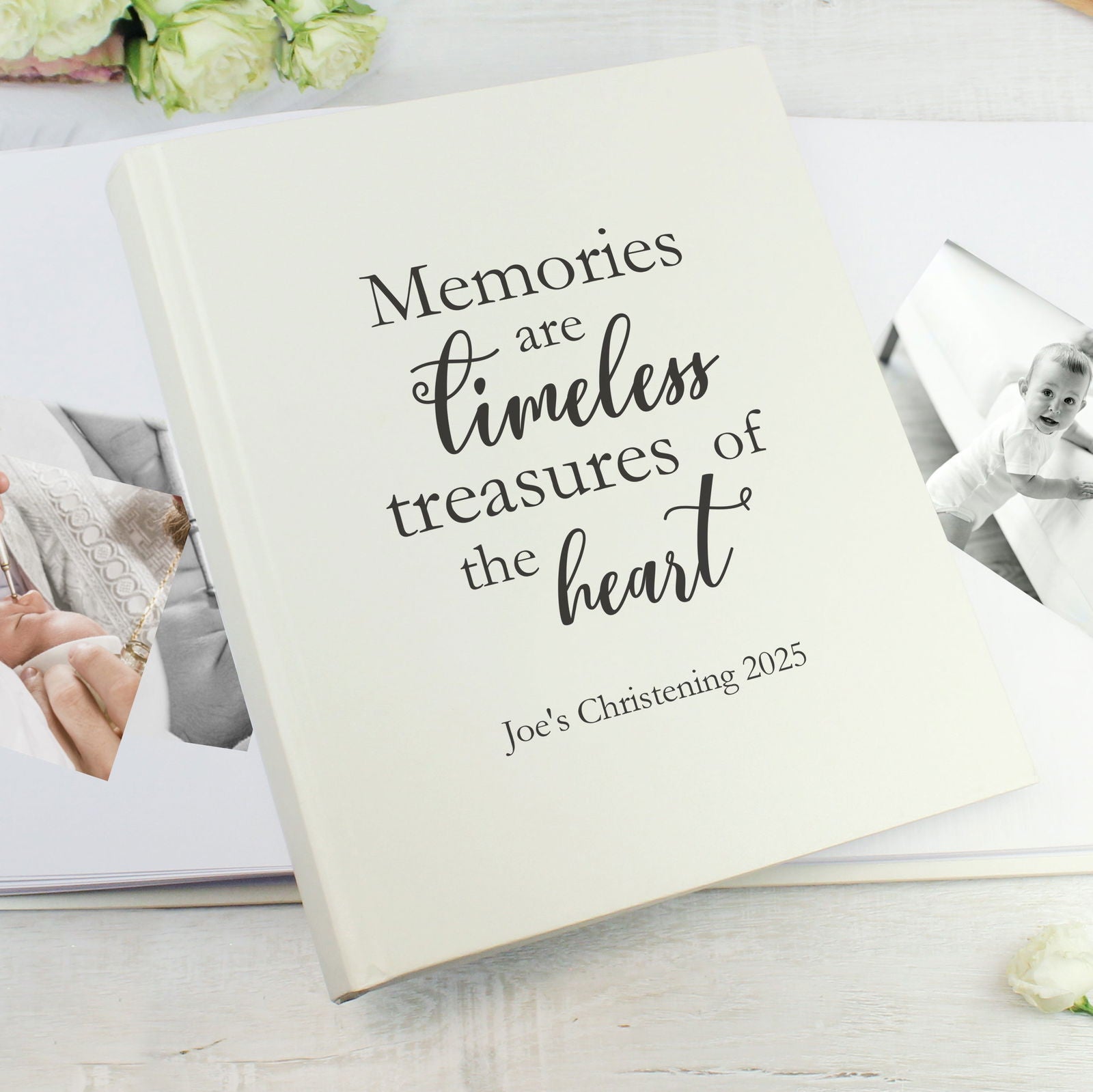 Personalised 'Memories Are Timeless' Traditional Album