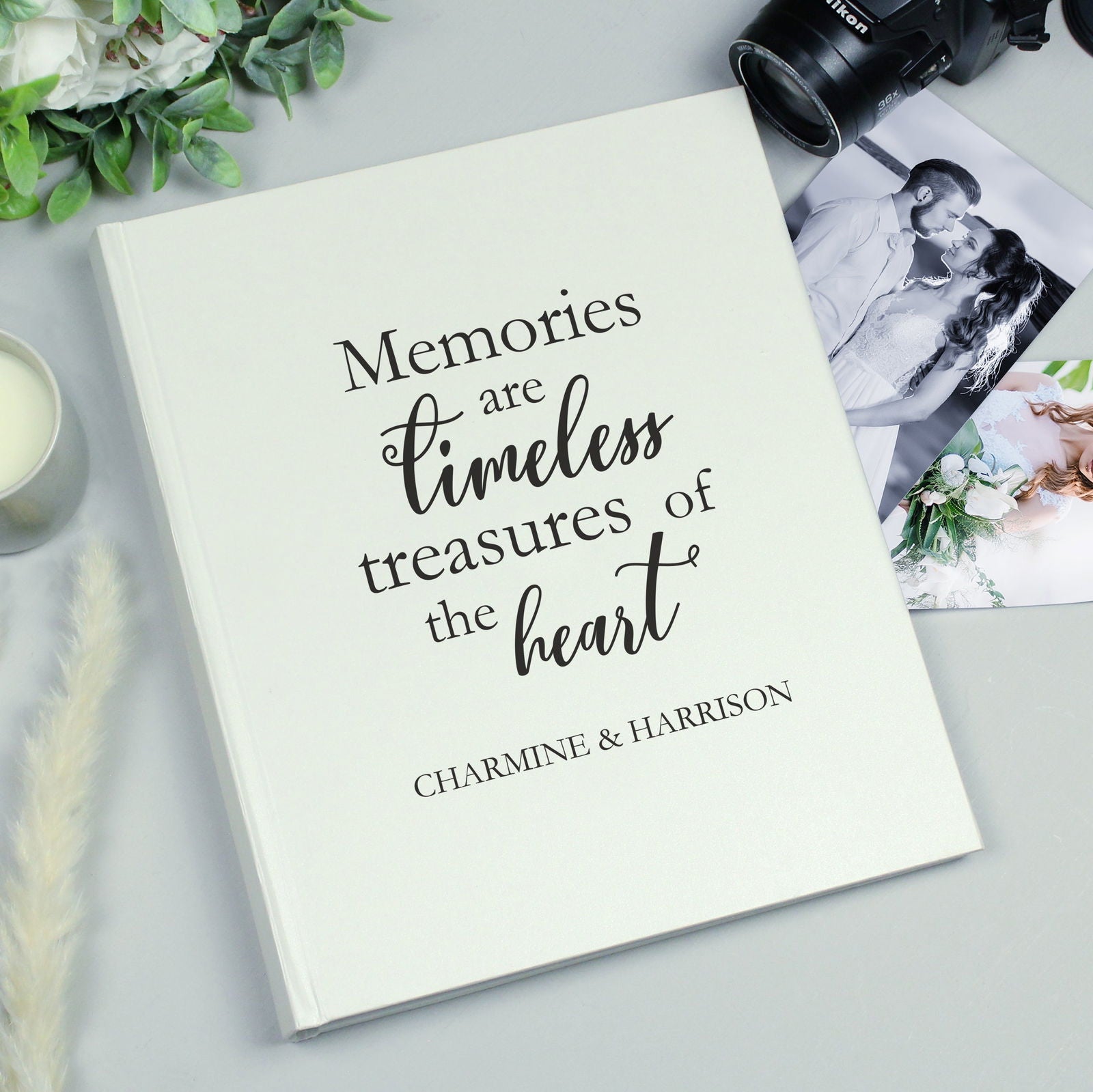 Personalised 'Memories Are Timeless' Traditional Album