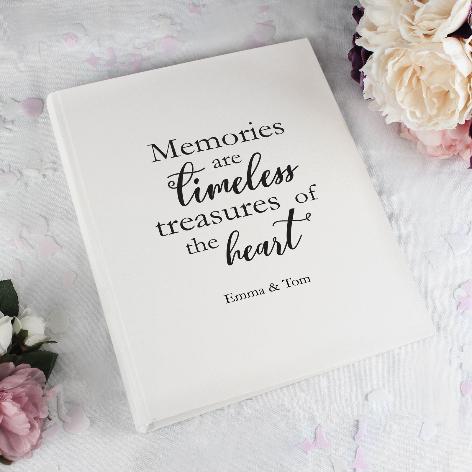 Personalised 'Memories Are Timeless' Traditional Album