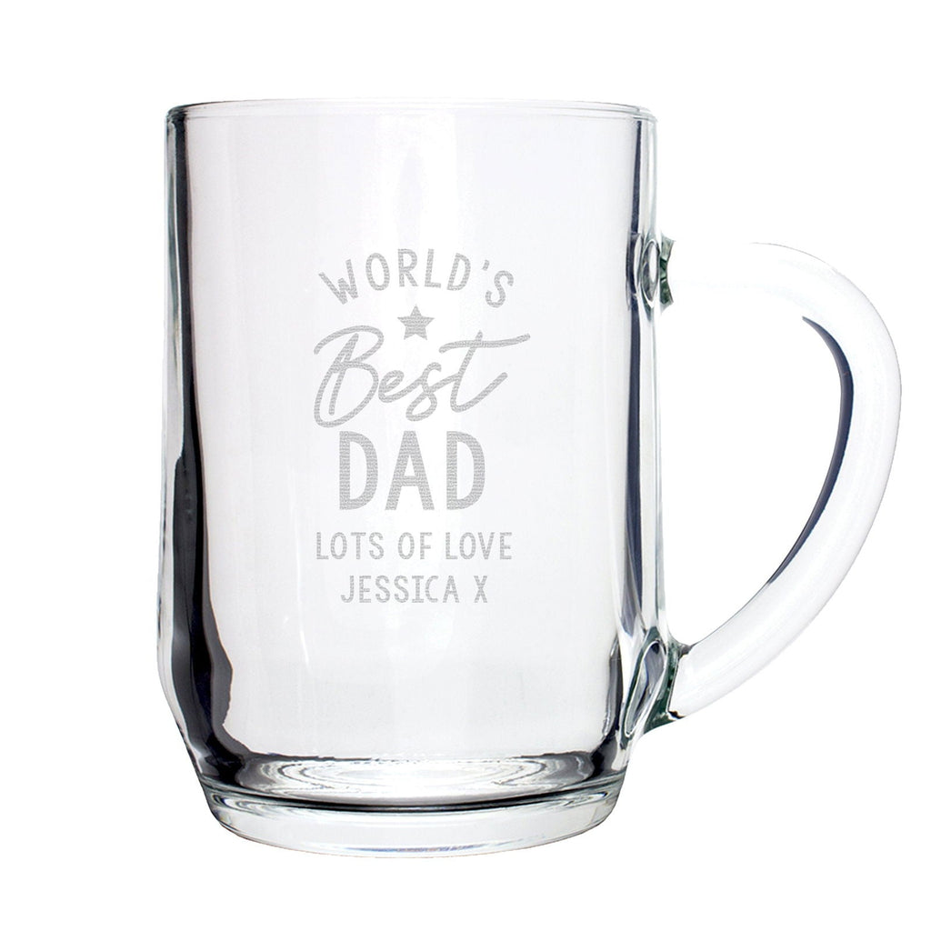 Personalised 'Worlds Best' Tankard