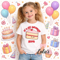 Its my birthday cake tshirt