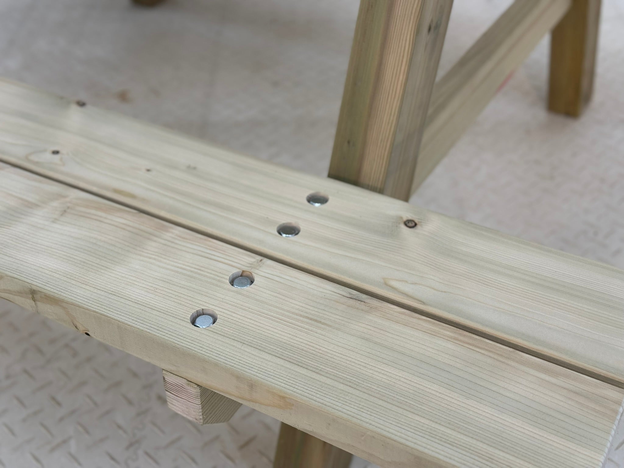 Premium Classic Pub Style Bench - Heavy Duty