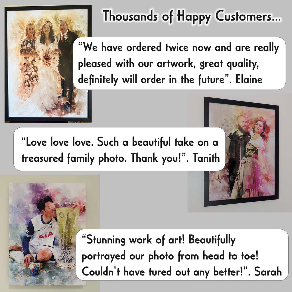 Personalised Pet Portrait - Canvas