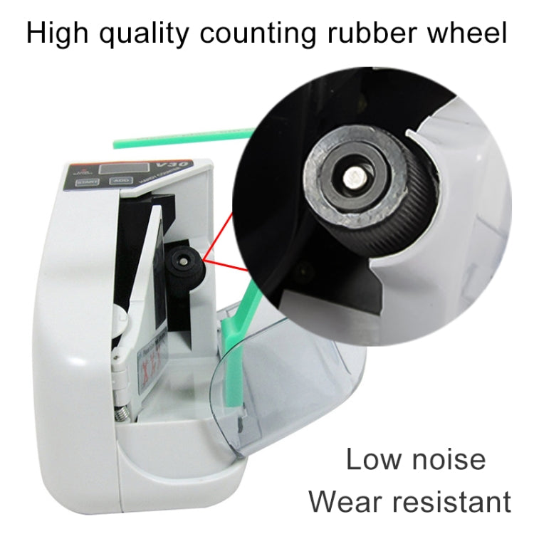 V30 Mini Portable Multi Paper Currency Counting Money Counter, US Plug, US Plug