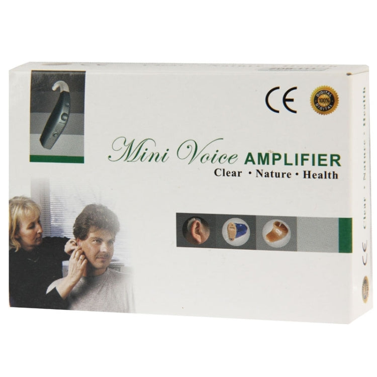 ZDB-111 Mini Voice Amplifier Digital Touching Moderate Loss Hearing Aid, Support Volume Control, ZDB-111