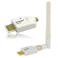 Mini High Power 802.11N 150M Wireless USB Adapter Card(White)