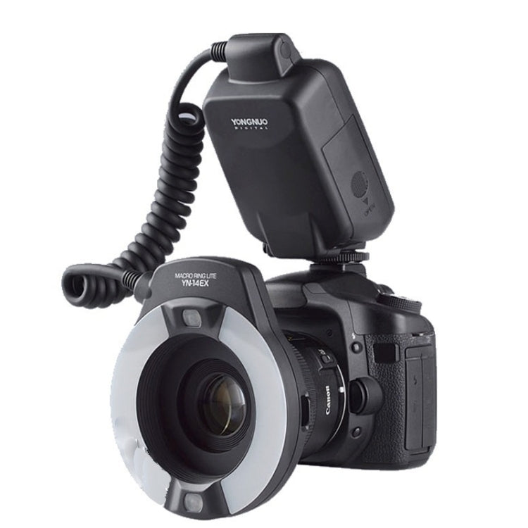 YONGNUO YN-14EX TTL Macro Ring Flash Speedlite for Canon EOS DSLR 5D Mark, YN-14EX