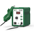 BEST BST-858D+ AC 220V 50Hz 650W LED Displayer Adjustable Temperature Unleaded Hot Air Gun with Helical Wind, BST-858D+  EU Plug, BST-858D+ US Plug