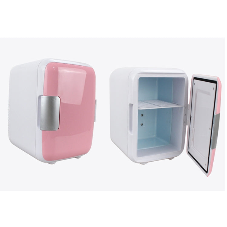 4L Mini Car Refrigerator Electric Cooler / Warmer, Random Color Delivery