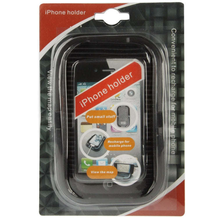 Car Dashboard Anti-skid Magic Sticky Silicone Gel Pad / Holder , For iPhone, Galaxy, Sony, Lenovo, HTC, Huawei, and other Smartphones(Black)