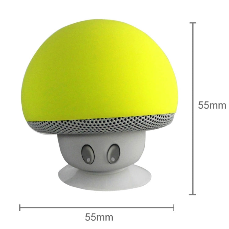 Mushroom Shape Bluetooth Speaker with Suction Holder