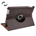 360 Degree Rotatable Leather Case with Sleep / Wake-up Function & Holder for New iPad (iPad 3), Sapphire Blue, For New iPad (iPad 3)