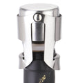 Novel Stainless Steel Champagne Wine Bottle Stopper Plugger Cork Keeping Fresh Gadget, 1PC Wine Bottle Stopper