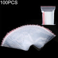 100pcs Self Adhesive Seal High Quality Plastic Opp Bags (12x18cm), 12x18cm