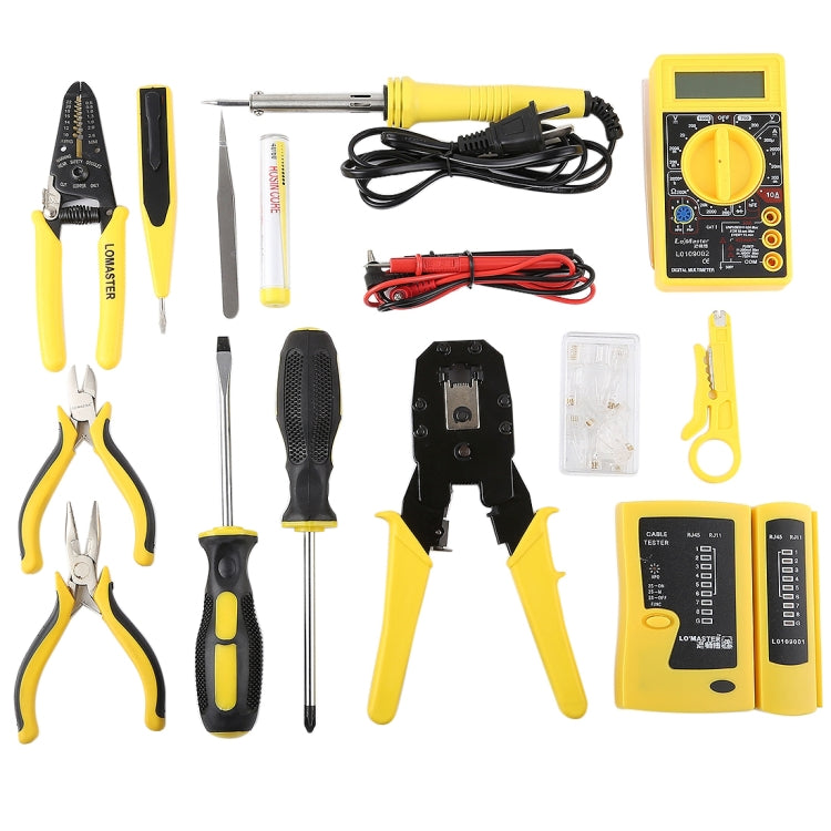 14 in 1 Professional Network Maintenance Telecommunications Set, 15 in 1