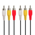 Good Quality Audio Video Stereo RCA AV Cable, Length: 5m