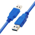 USB 3.0 A Male to A Male AM-AM Extension Cable, Length: 3m, Length: 1m