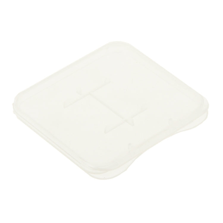 100 PCS Transparent Plastic Storage Card Box for Micro SD Card (TF Card), TF Card