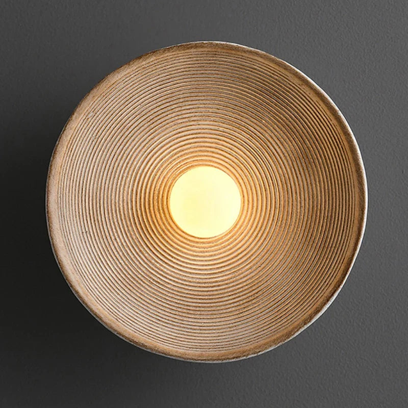 Desert Wall Lamp Scandi Style Warm White LED Light Bedroom