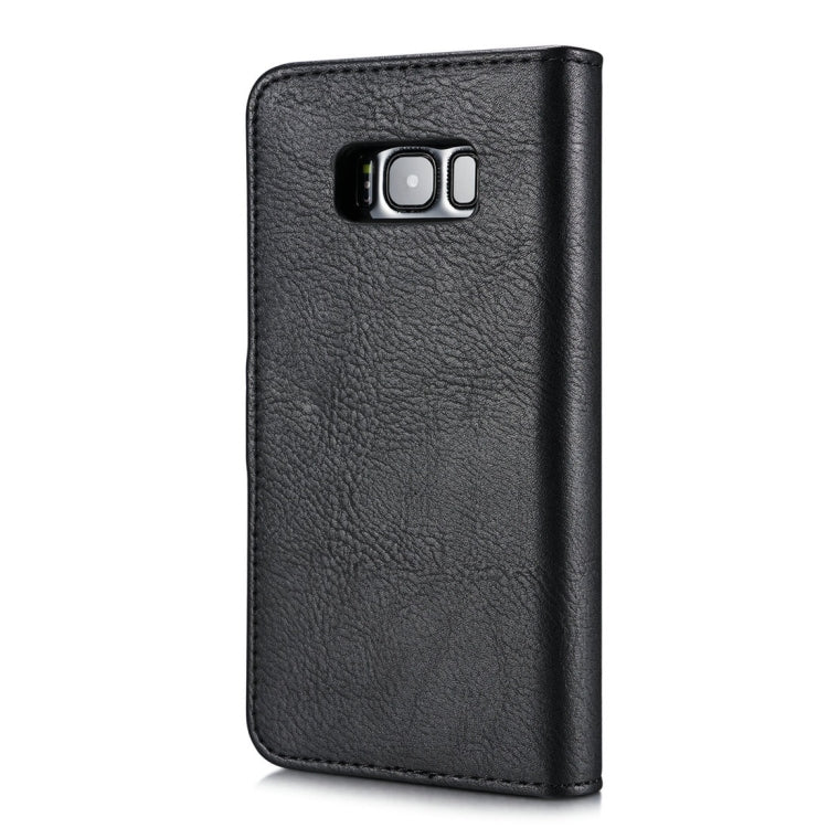DG.MING for Galaxy S8 Crazy Horse Texture Horizontal Flip Detachable Magnetic Protective Case with Holder & Card Slots & Wallet, Galaxy S8