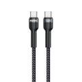 REMAX RC-172 Jany Series 1m PD100W Type-C to USB-C / Type-C Aluminum Alloy Braid Fast Charging Data Cable, Type-C to USB-C / Type-C