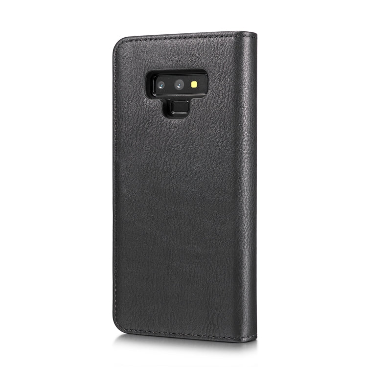DG.MING Crazy Horse Texture Flip Detachable Magnetic Leather Case for Galaxy Note 9, with Holder & Card Slots & Wallet, Galaxy Note 9