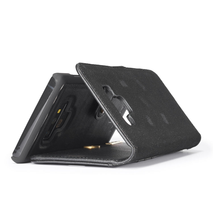 DG.MING Crazy Horse Texture Flip Detachable Magnetic Leather Case for Galaxy Note 9, with Holder & Card Slots & Wallet, Galaxy Note 9